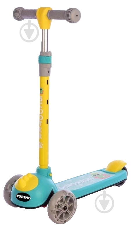 Самокат TORINO зеленый TSFL-009 - фото 1
