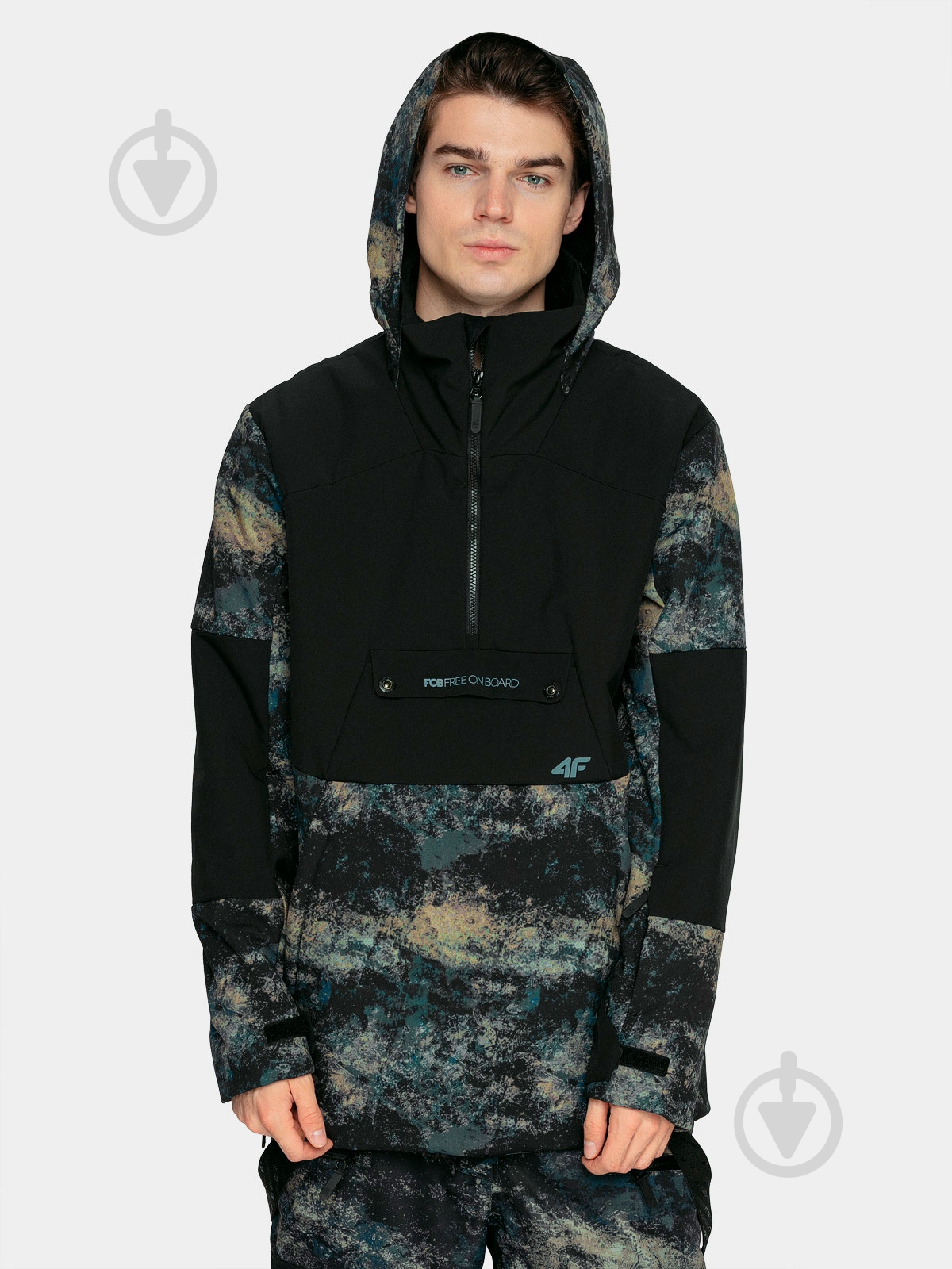 Анорак мужской зимний 4F H4Z21-SFM002F-90A р.M камуфляж - фото 3 Анорак мужской зимний 4F H4Z21-SFM002F-90A р.M камуфляж - фото 3