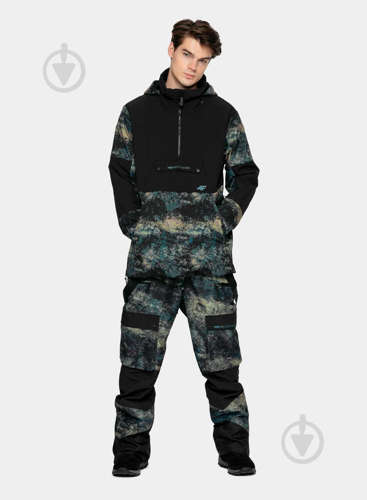 Анорак мужской зимний 4F H4Z21-SFM002F-90A р.M камуфляж - фото 4 Анорак мужской зимний 4F H4Z21-SFM002F-90A р.M камуфляж - фото 4