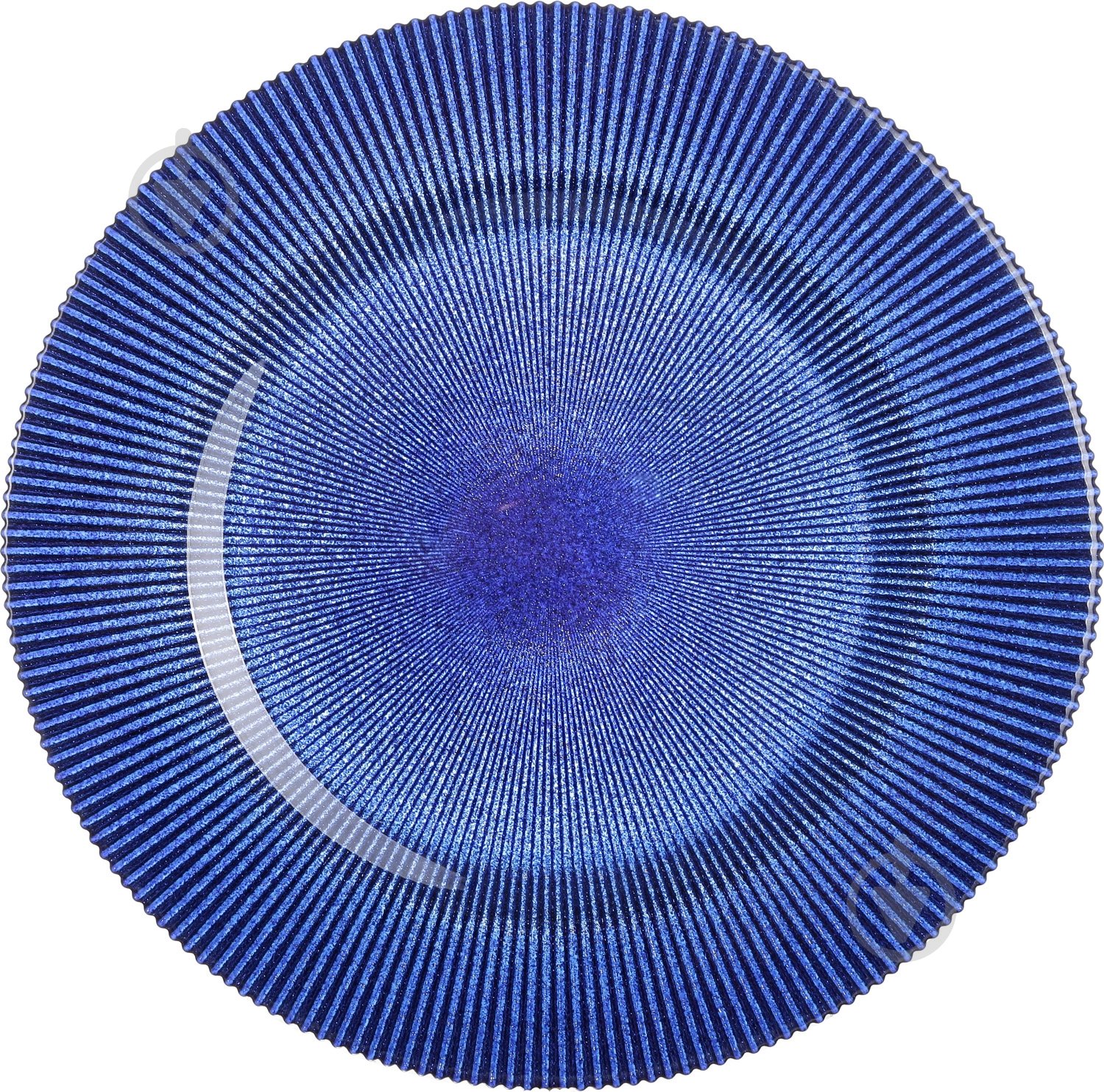 Блюдо Dekor Cam Luce 33 см синє - фото 1 Блюдо Dekor Cam Luce 33 см синє - фото 1