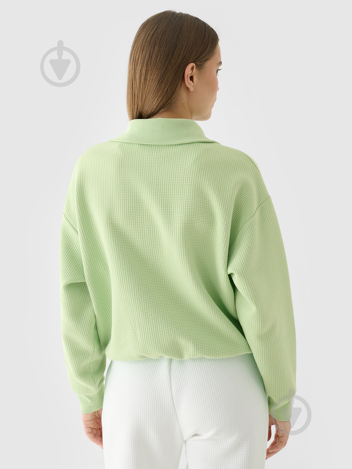 Джемпер 4F 4FRAW24TTROM1173-20S р. S зеленый - фото 2