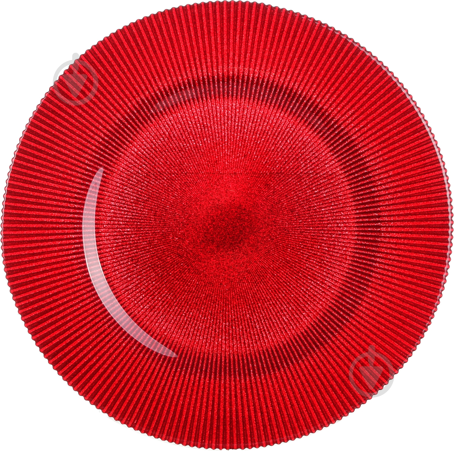 Блюдо Dekor Cam Luce 33 см червоне - фото 1