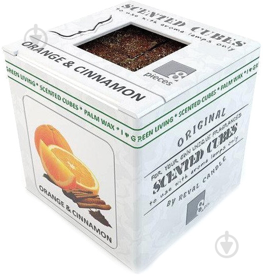 Кубики для аромалампы Scented Cubes Апельсин-корица - фото 1