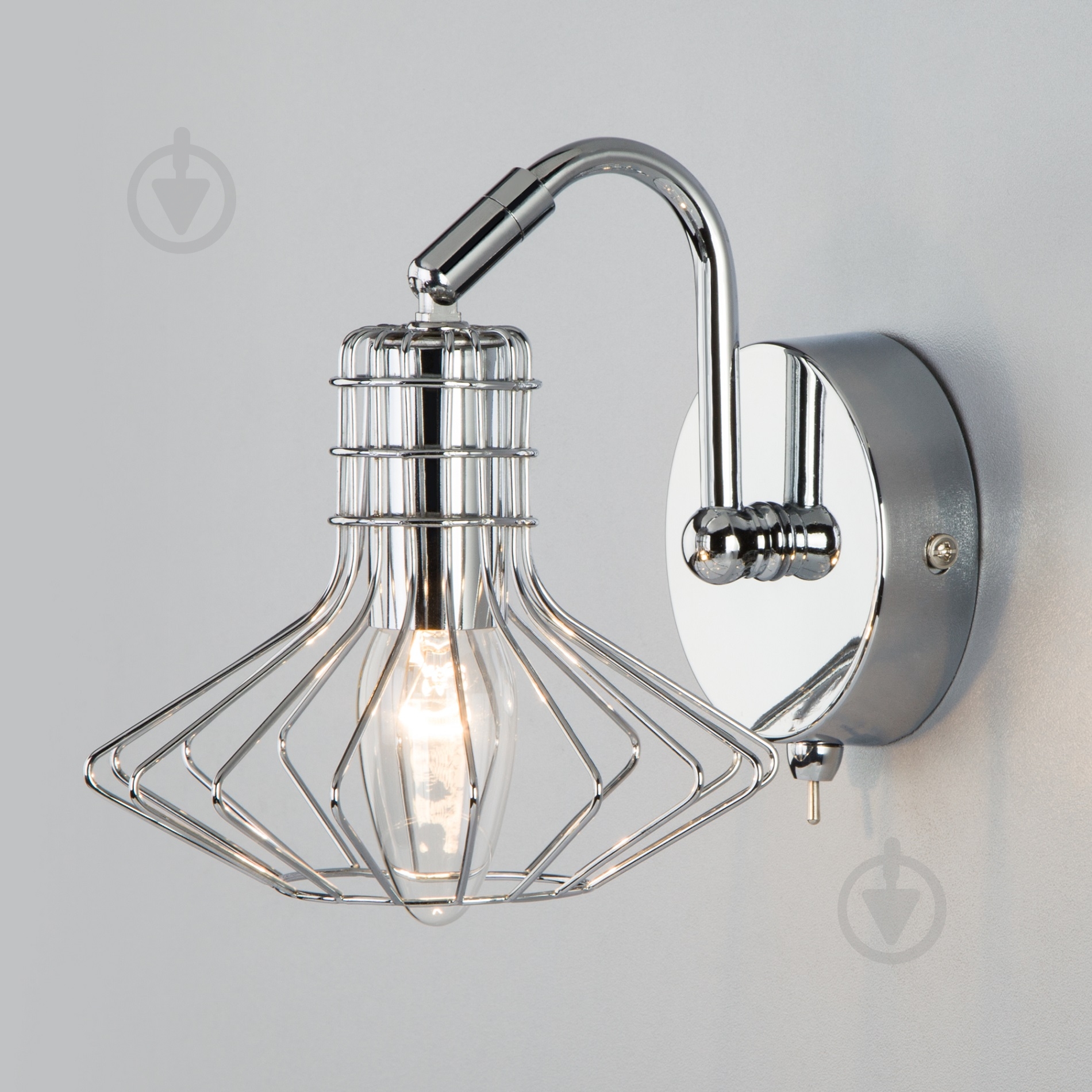 Бра Strotskis Tranello 1x60 Вт E14 хром 70108/1 - фото 1