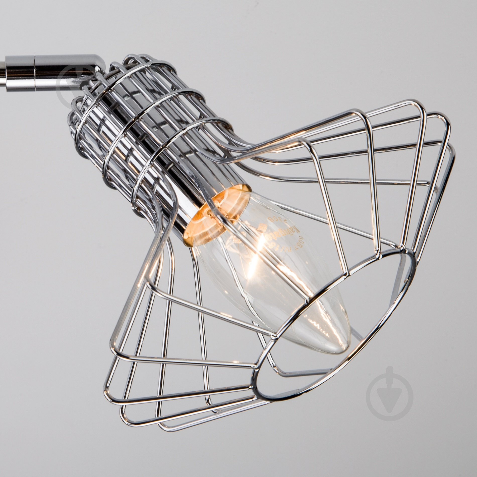 Люстра потолочная Strotskis Tranello 5x60 Вт E14 хром 70108/5 - фото 5