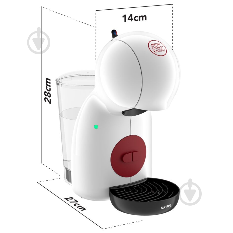 Кофемашина Krups Dolce Gusto PICOLLO XS KP1A0110 - фото 11