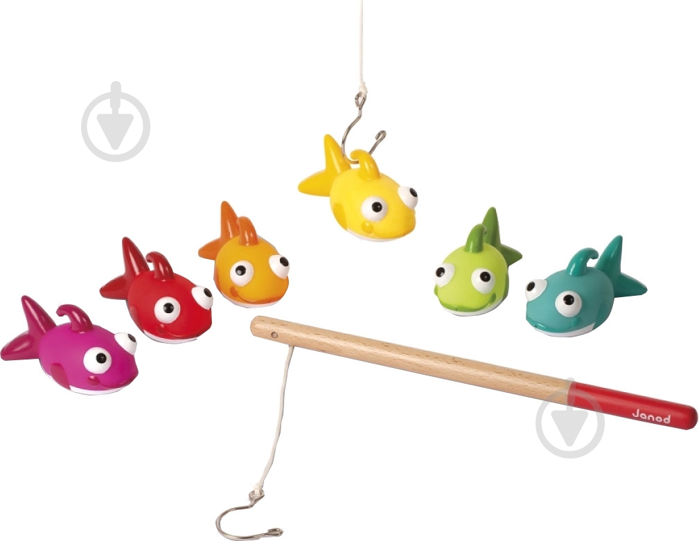 Набор для игр в воде Janod Рыбалка Рыбки J03246 J03247 - фото 1