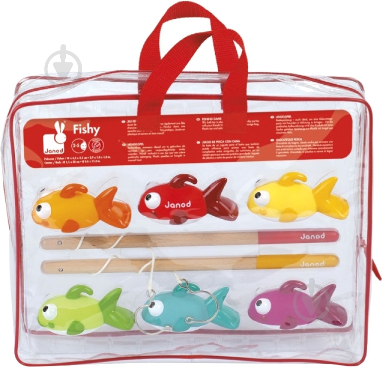 Набор для игр в воде Janod Рыбалка Рыбки J03246 J03247 - фото 2