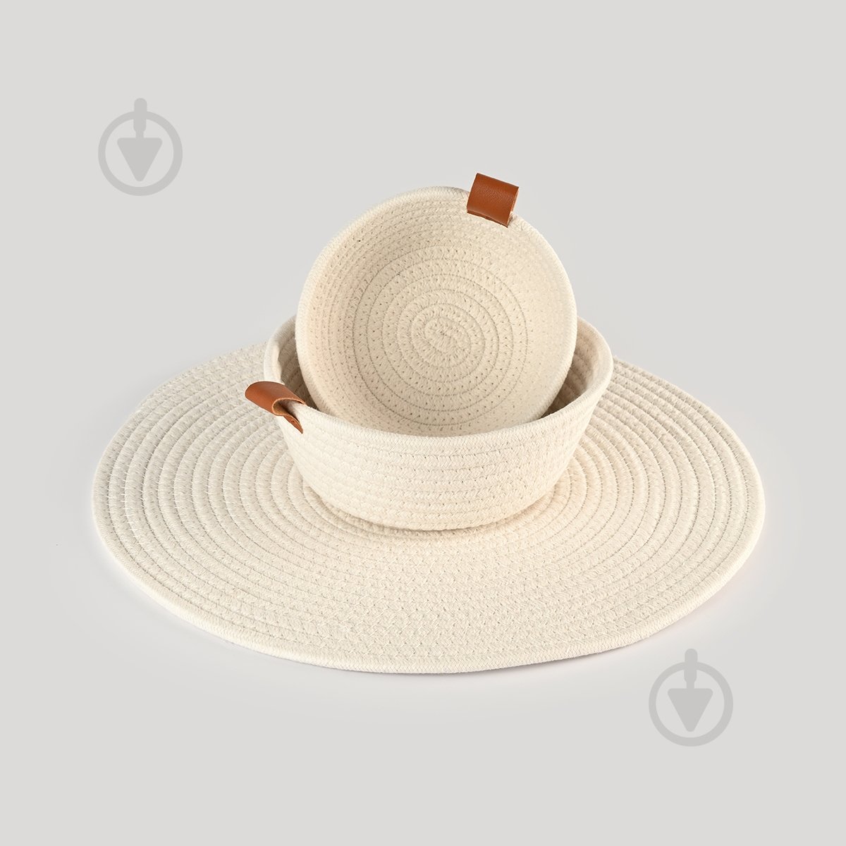 Корзинка плетеная TH-33 S White МВМ - фото 5