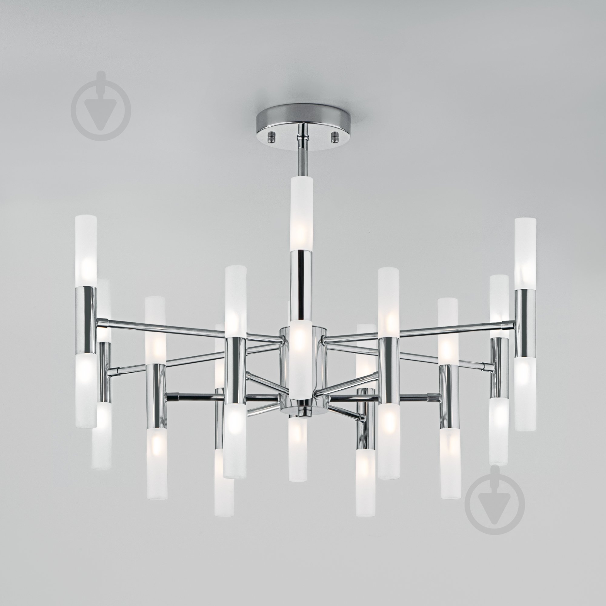 Люстра потолочная Strotskis Bastone 24x3 Вт G4 хром 549 - фото 1