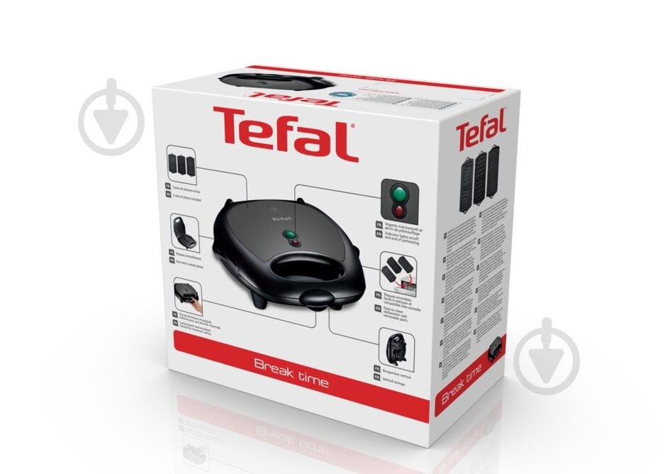ВИТРИНА! Сэндвичница Tefal BREAK TIME SW614B01 - фото 3