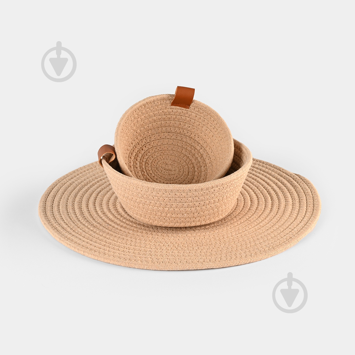 Корзинка плетеная TH-33 M Beige МВМ - фото 5