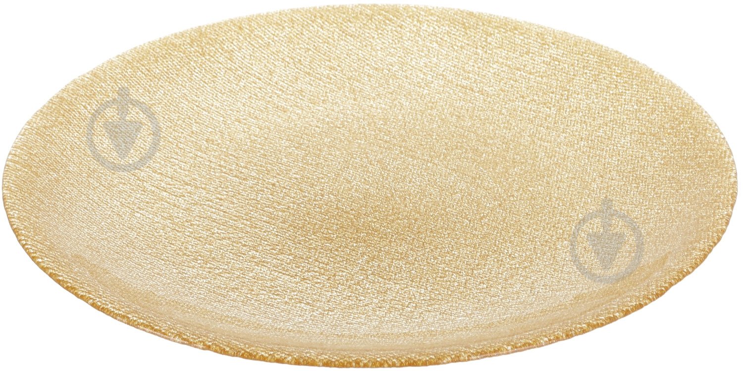 Блюдо Dekor Cam Seta 33 золоте - фото 2