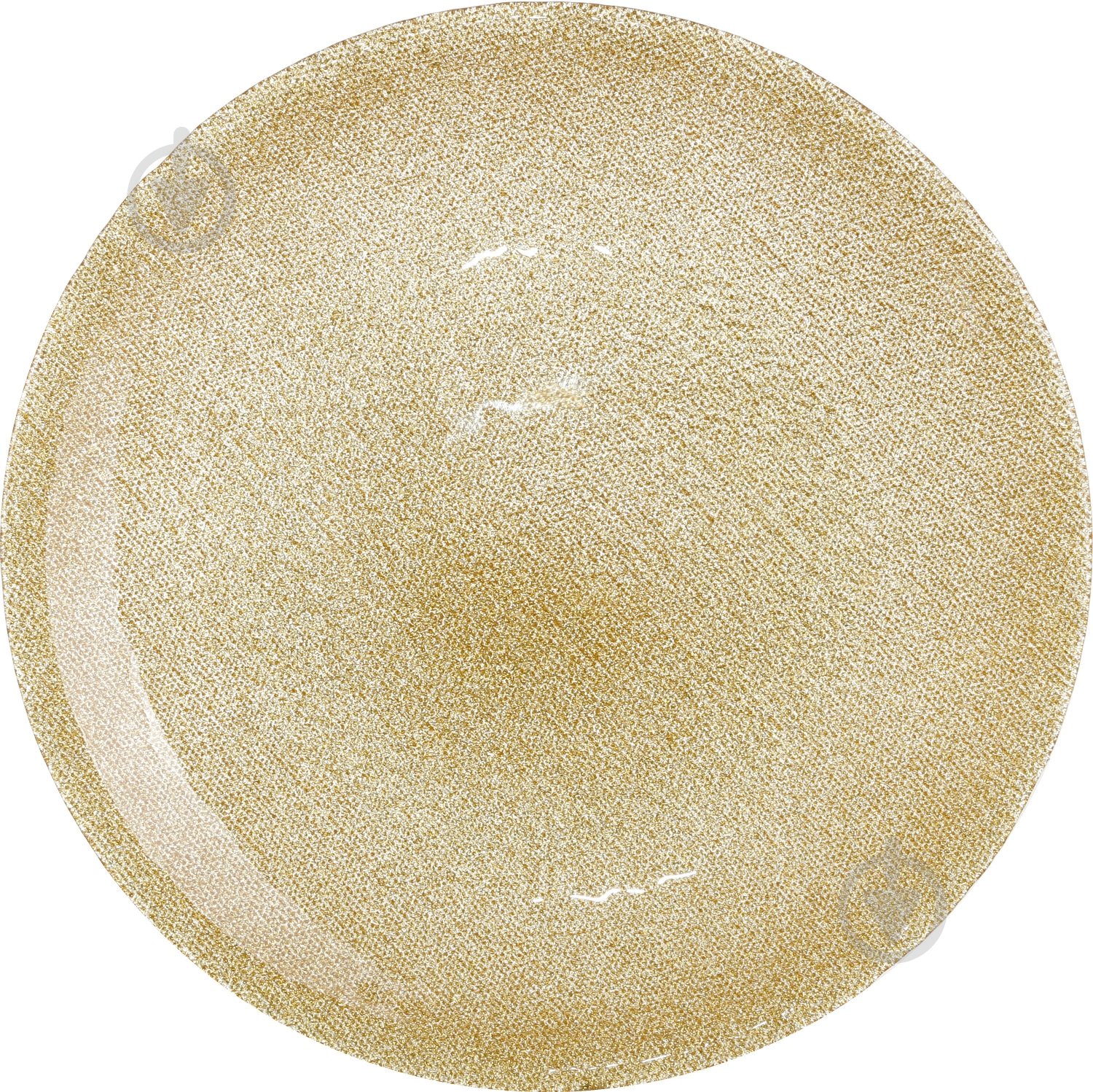 Блюдо Dekor Cam Seta 33 золоте - фото 1