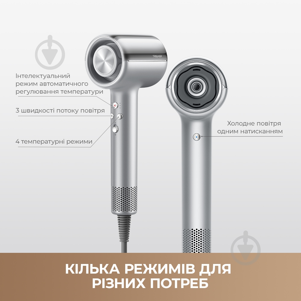 Фен MOVA Shine 20 (AMSH20-SIL) - фото 9