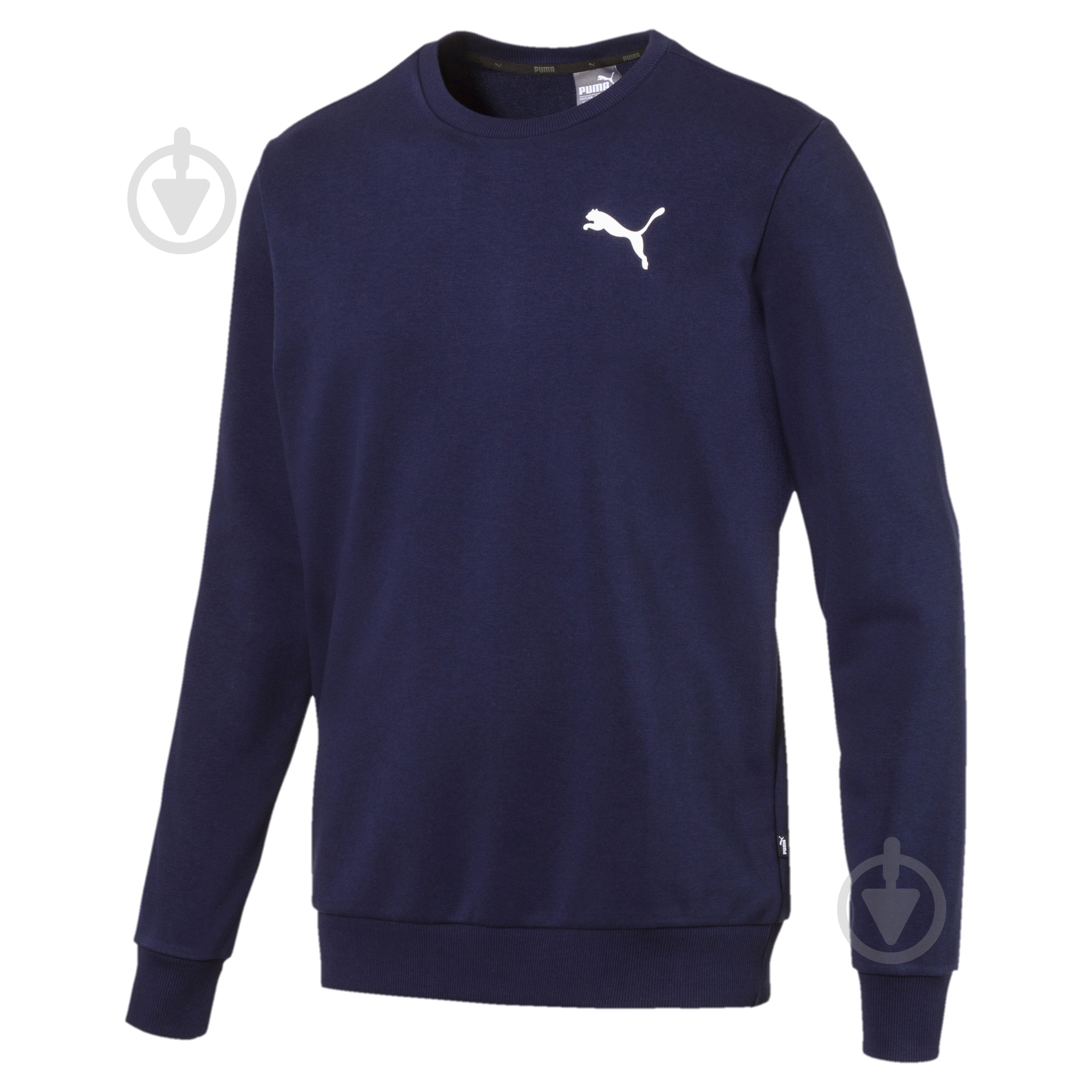 Свитшот Puma Essentials Crew Sweat 85175226 р. M синий - фото 1 Свитшот Puma Essentials Crew Sweat 85175226 р. M синий - фото 1