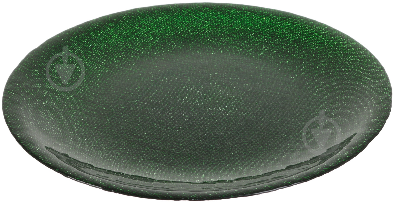 Блюдо Dekor Cam Seta 33 смарагдове - фото 2