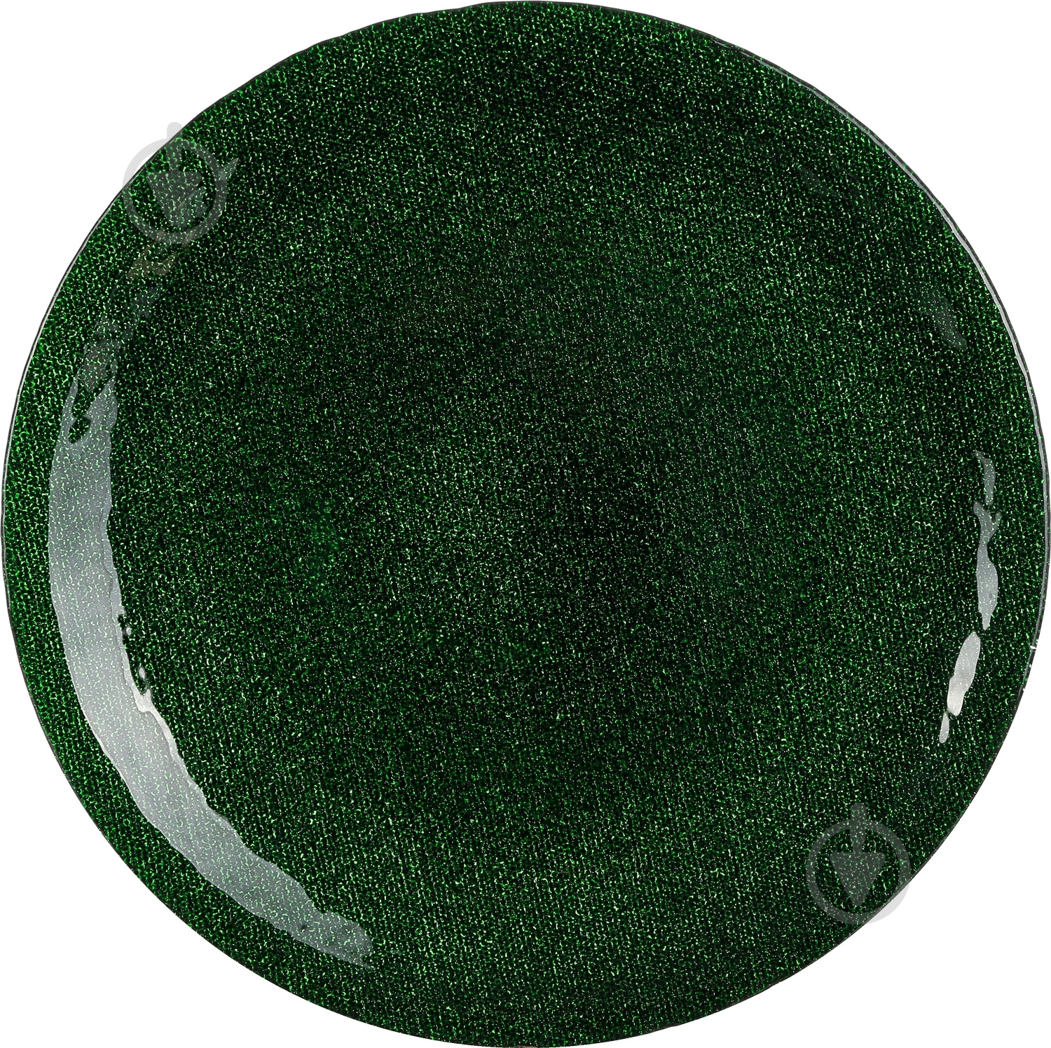 Блюдо Dekor Cam Seta 33 смарагдове - фото 1