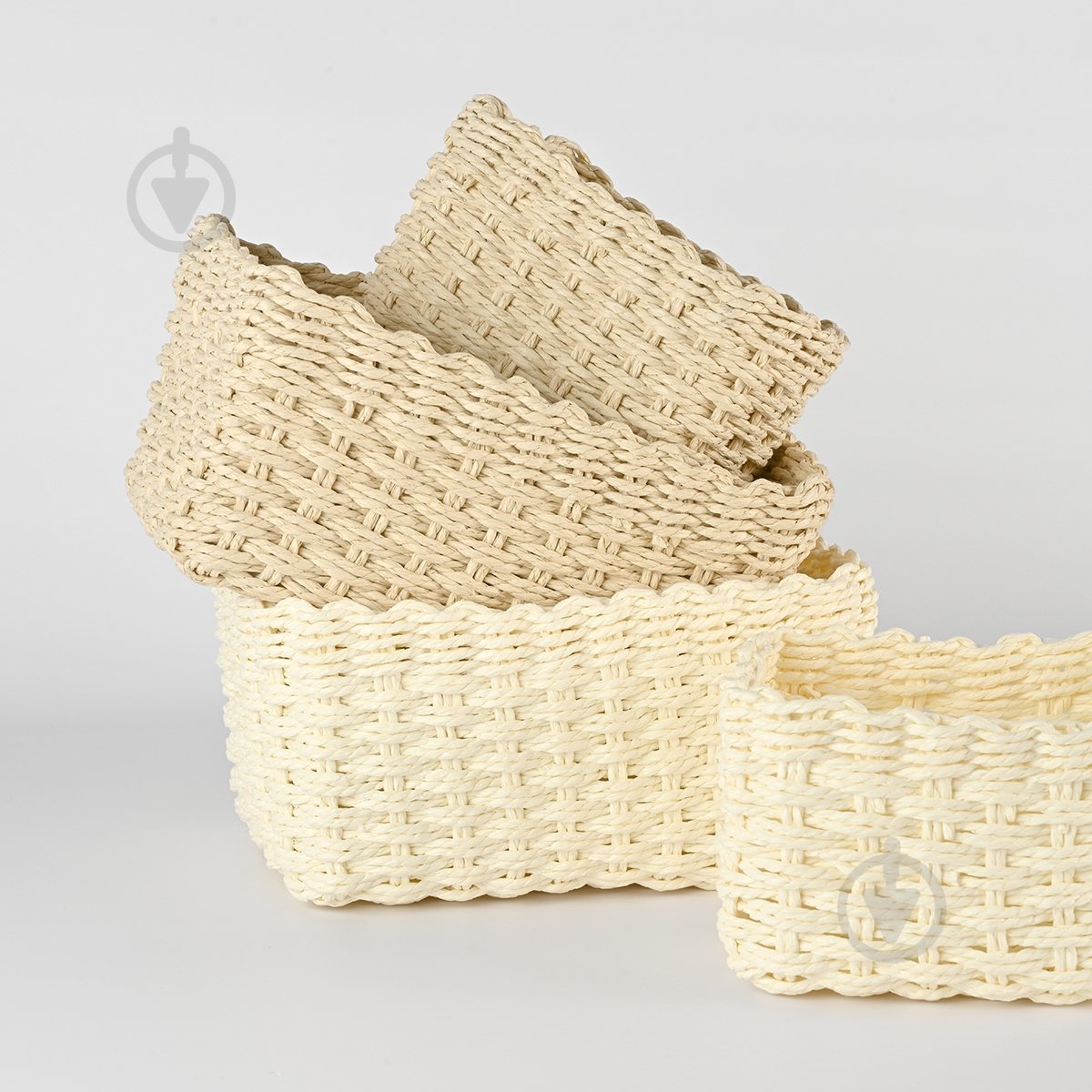 Корзинка плетеная TH-34 S White МВМ - фото 7 Корзинка плетеная TH-34 S White МВМ - фото 7