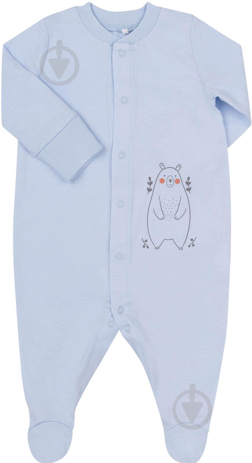 Человечек для мальчика Bembi КБ122 р.56 голубой 3122001030.400 - фото 1 Человечек для мальчика Bembi КБ122 р.56 голубой 3122001030.400 - фото 1