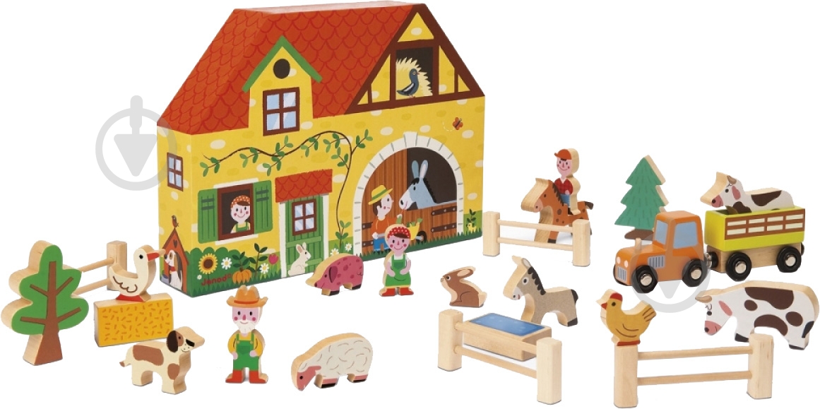 Игровой набор Janod Ферма J08524 - фото 1