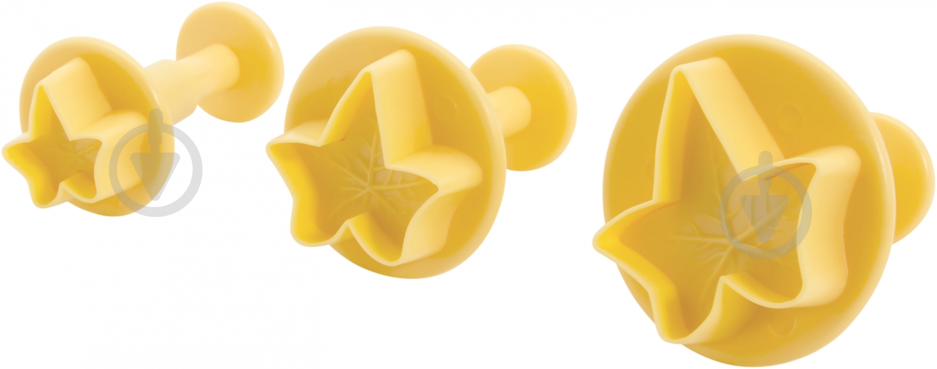 Набор формочек с поршнем Tescoma Delicia Deco - фото 1