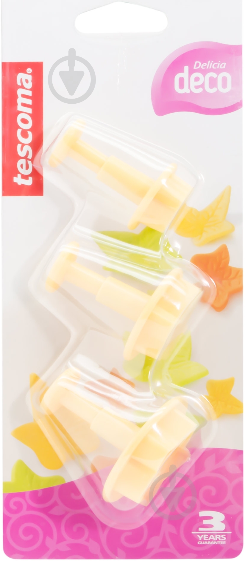 Набор формочек с поршнем Tescoma Delicia Deco - фото 2