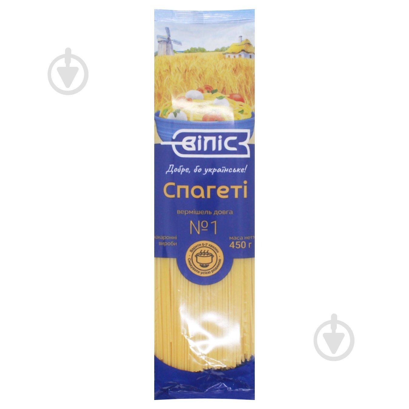 Спагетти ВІЛІС Спагетти 450 г - фото 1