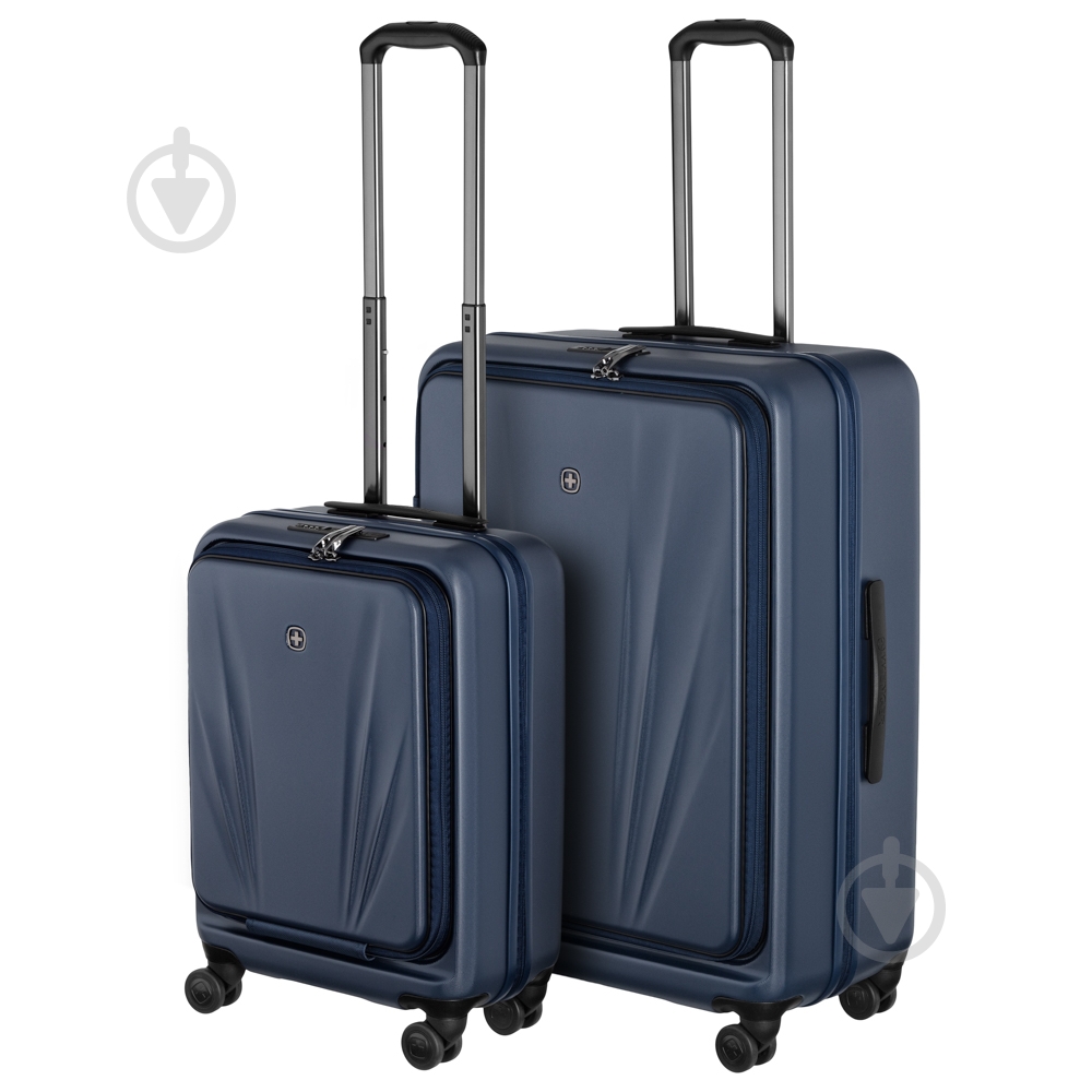 Набор чемоданов Wenger Skyon Hardside S+L темно-синий 653571 - фото 1