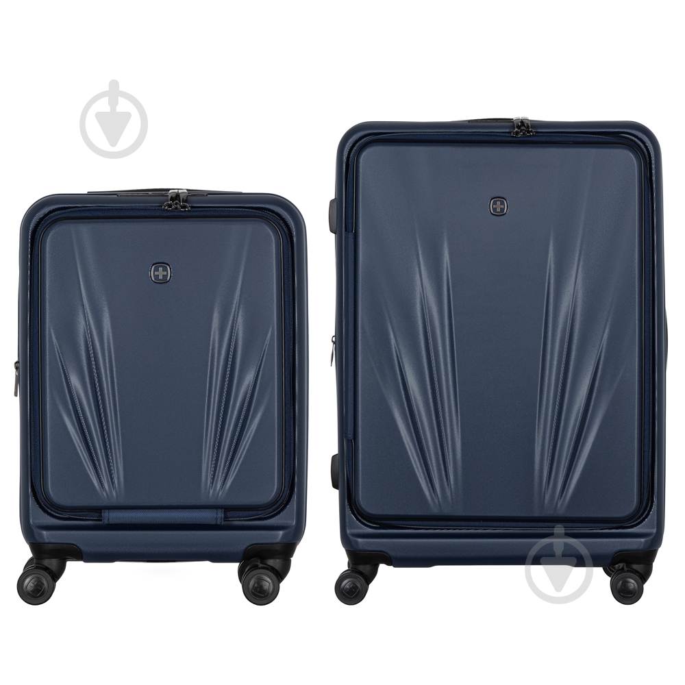 Набор чемоданов Wenger Skyon Hardside S+L темно-синий 653571 - фото 2