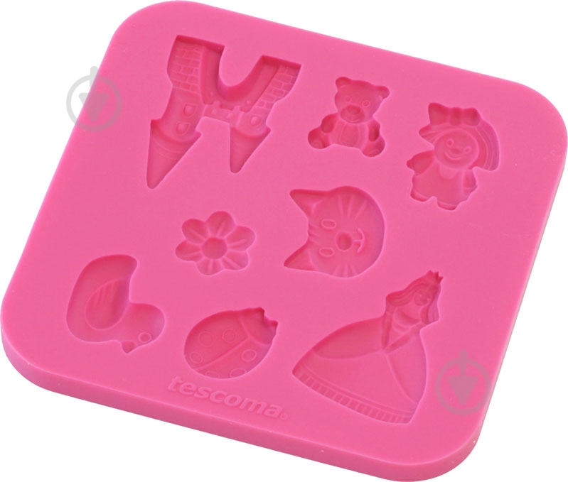 Форма силиконовая Tescoma для приготовления украшений для кондитерских изделий Delicia Deco 633010 - фото 1