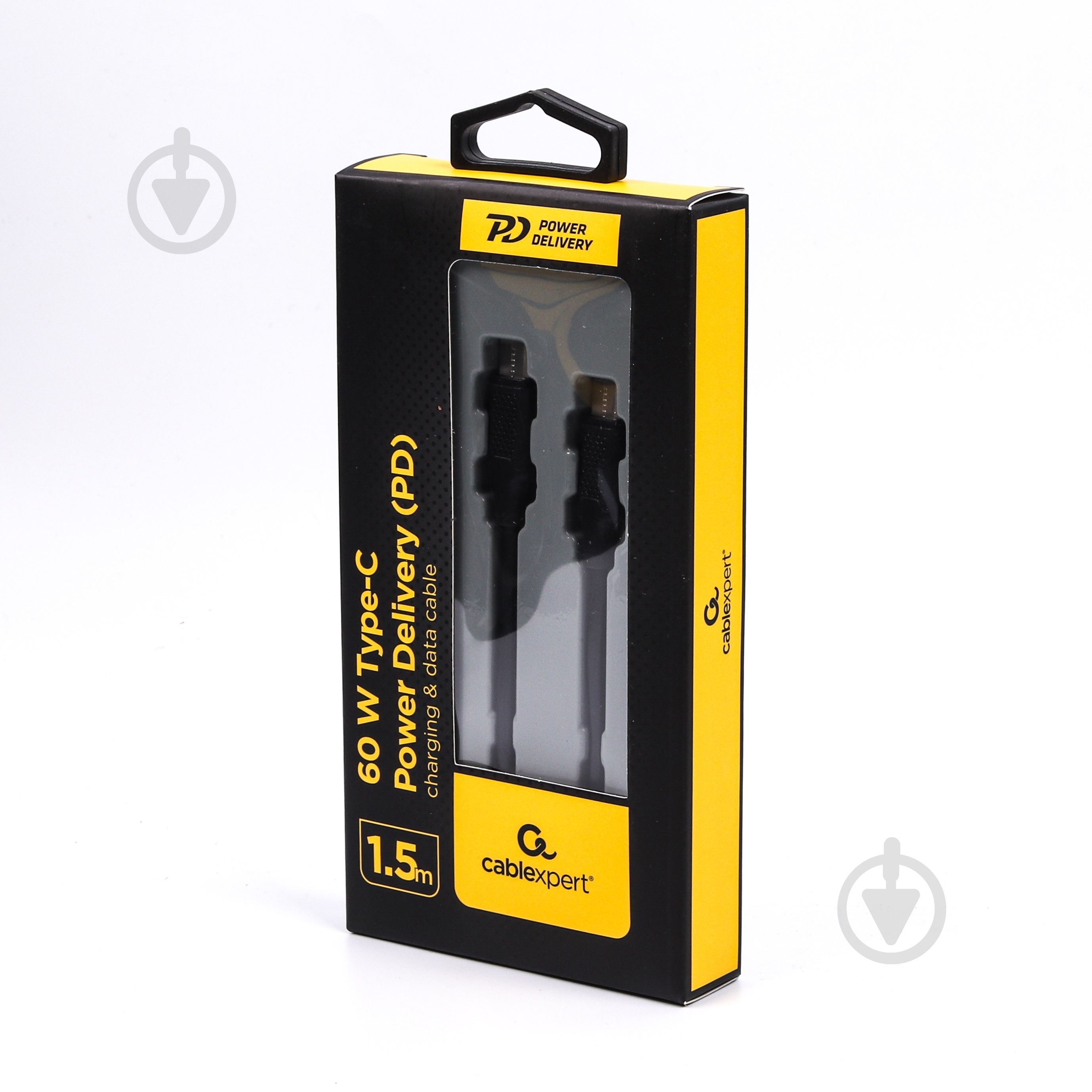 Кабель Cablexpert Power Delivery 60 Вт 1,5 м черный (CC-USB2-CMCM60-1.5M) - фото 2