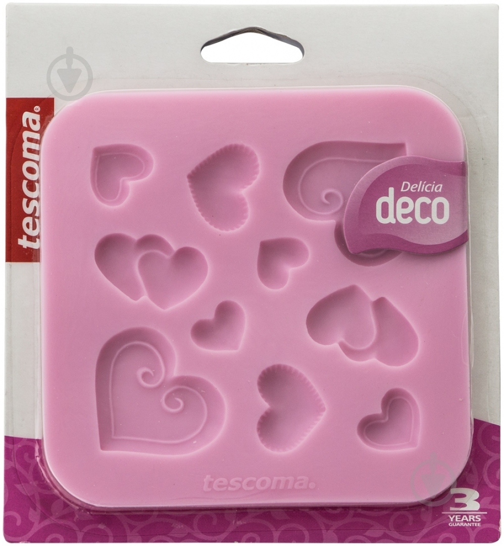 Форма силиконовая Tescoma для приготовления украшений для кондитерских изделий Delicia Deco 633020 - фото 3