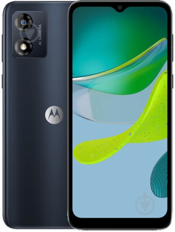 Смартфон Motorola E13 2/64GB cosmic black (973390) - фото 1