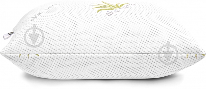 Подушка №829 Dorotea Hand Made шерстяная упругая MirSon 40x60 см белый с рисунком - фото 3