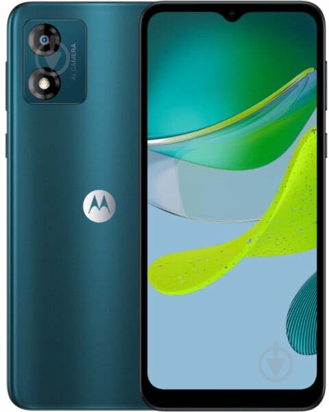 Смартфон Motorola E13 2/64GB aurora green (973508) - фото 1