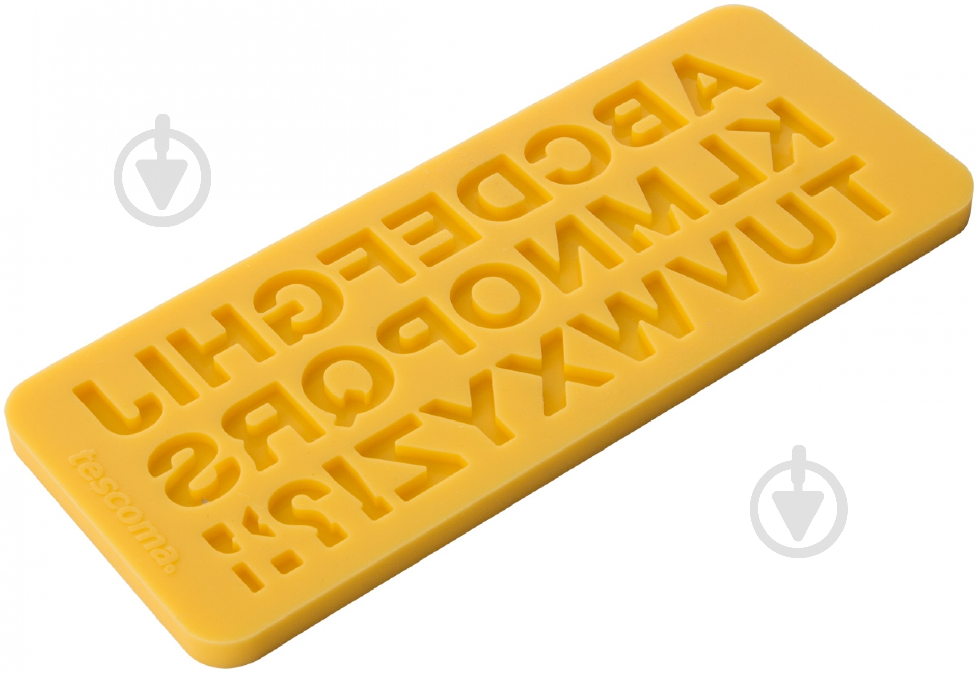 Форма силиконовая Tescoma для приготовления украшений для кондитерских изделий Delicia Deco Алфавит 633054 - фото 1