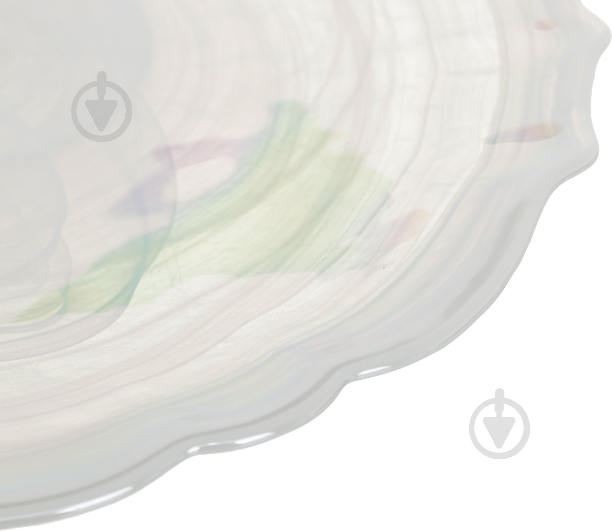 Блюдо Dekor Cam Icequeen 27,5 см блискучий ірис - фото 3 Блюдо Dekor Cam Icequeen 27,5 см блискучий ірис - фото 3