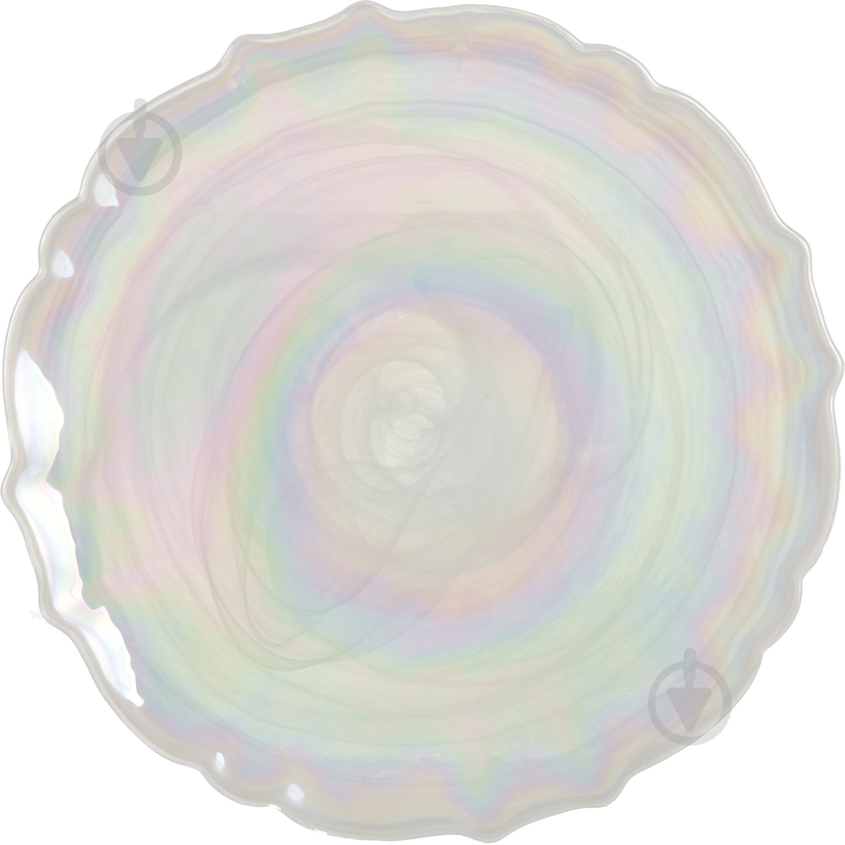 Блюдо Dekor Cam Icequeen 27,5 см блискучий ірис - фото 2 Блюдо Dekor Cam Icequeen 27,5 см блискучий ірис - фото 2