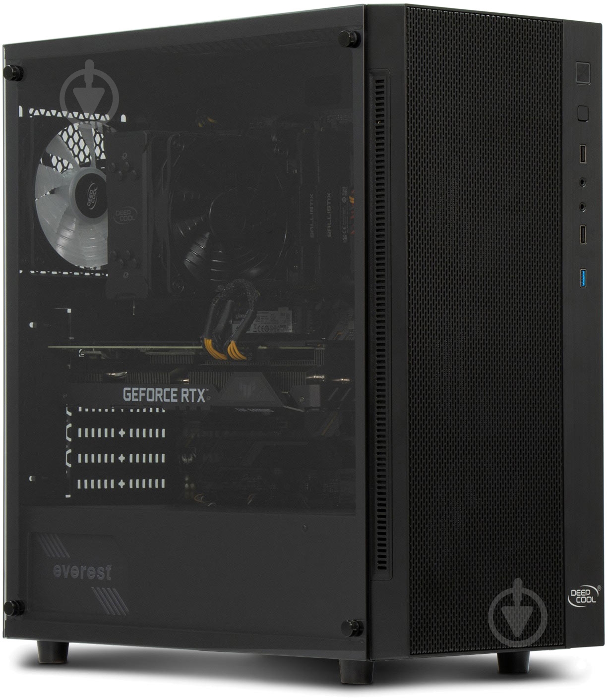 Компьютер Everest WorkStation (8060_8022) black - фото 5 Компьютер Everest WorkStation (8060_8022) black - фото 5