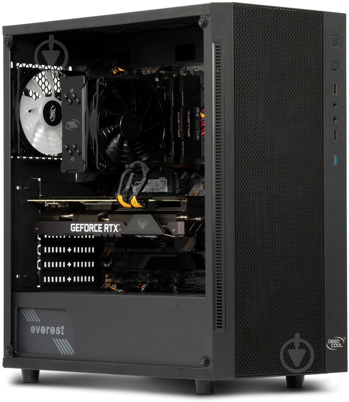 Компьютер Everest WorkStation (8060_8022) black - фото 6 Компьютер Everest WorkStation (8060_8022) black - фото 6