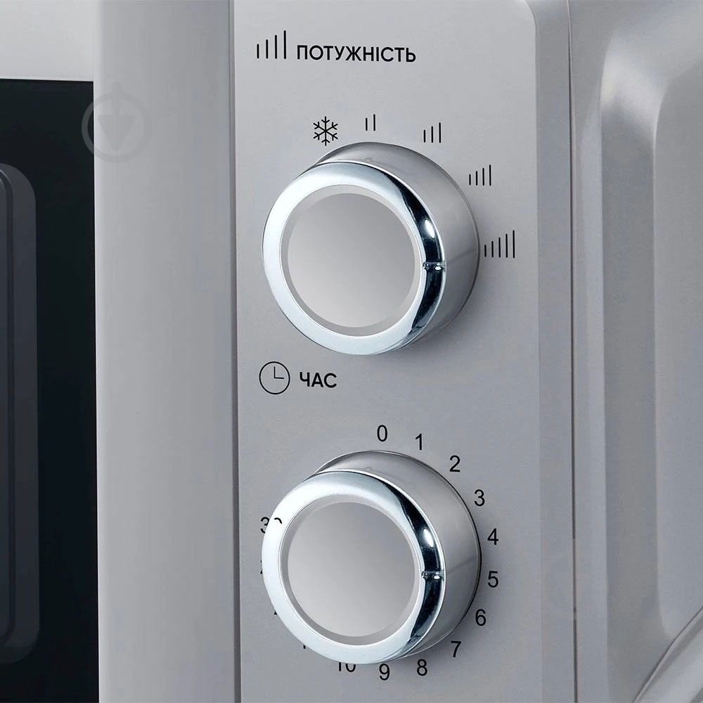 Микроволновая печь Grunhelm 20MX711-G Gray - фото 3