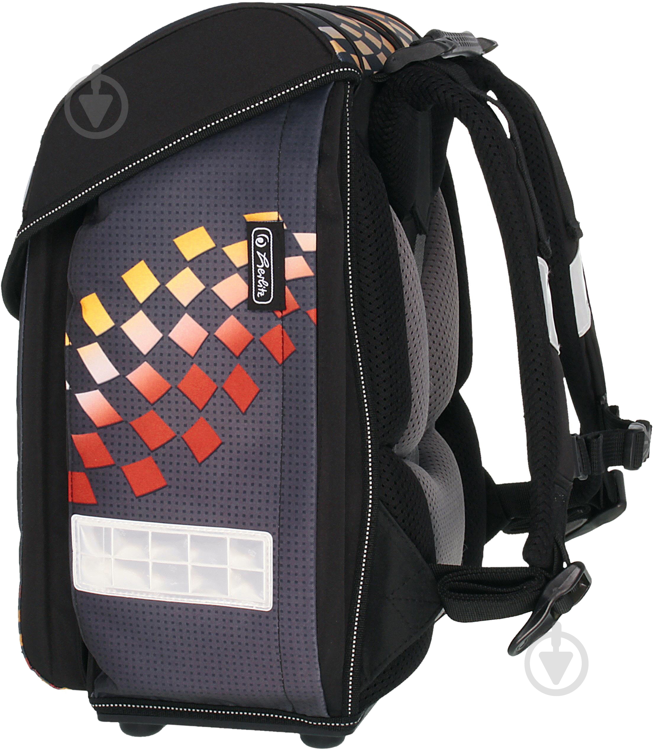 Рюкзак каркасный Herlitz Flexi Plus Formula-1 - фото 3 Рюкзак каркасный Herlitz Flexi Plus Formula-1 - фото 3