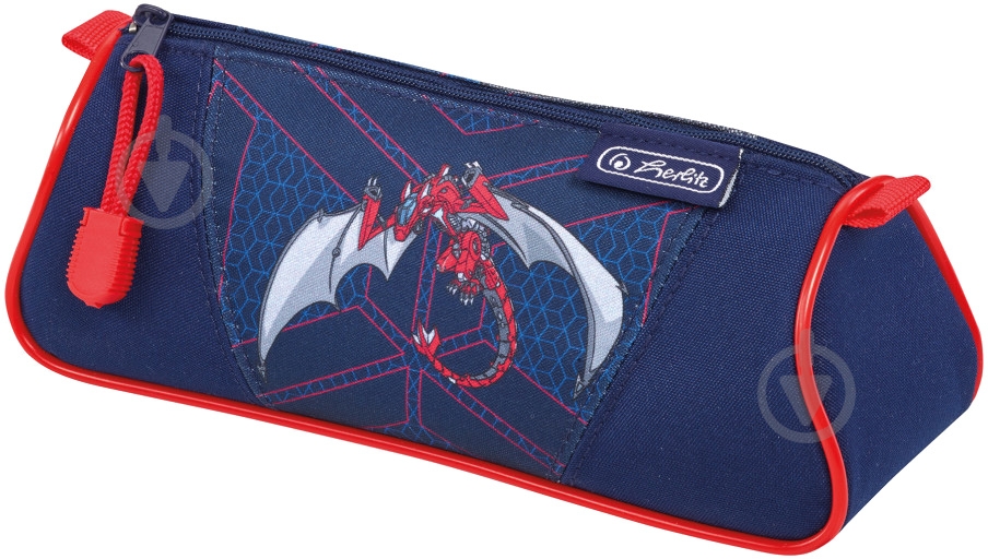 Рюкзак каркасный Herlitz Flexi Plus Robo Dragon Red - фото 7