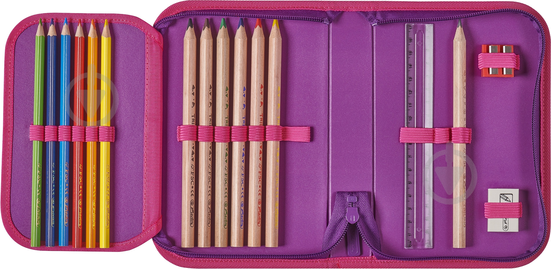 Рюкзак каркасный Herlitz Motion Plus Butterfly - фото 10