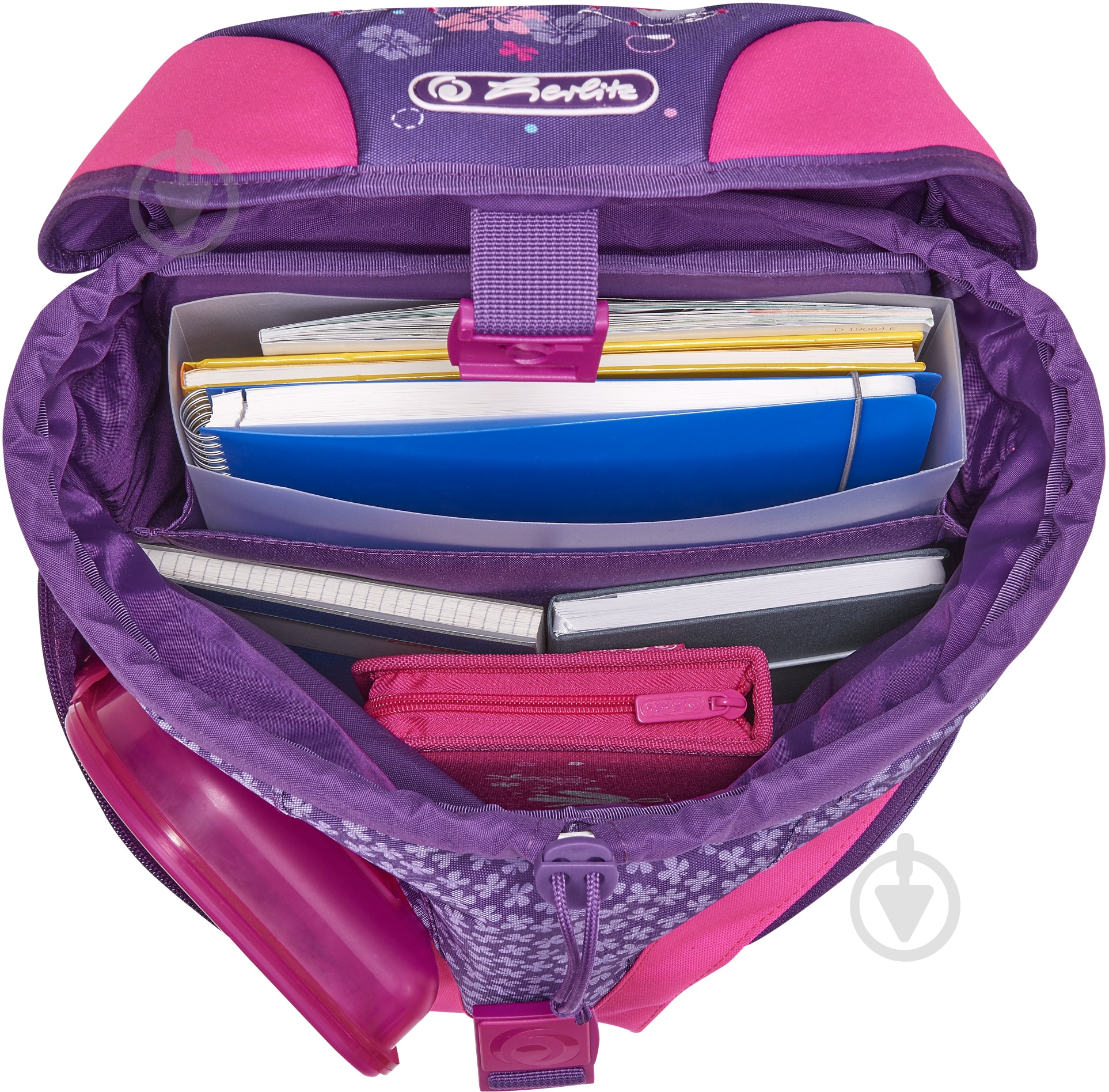 Рюкзак каркасный Herlitz Motion Plus Butterfly - фото 9