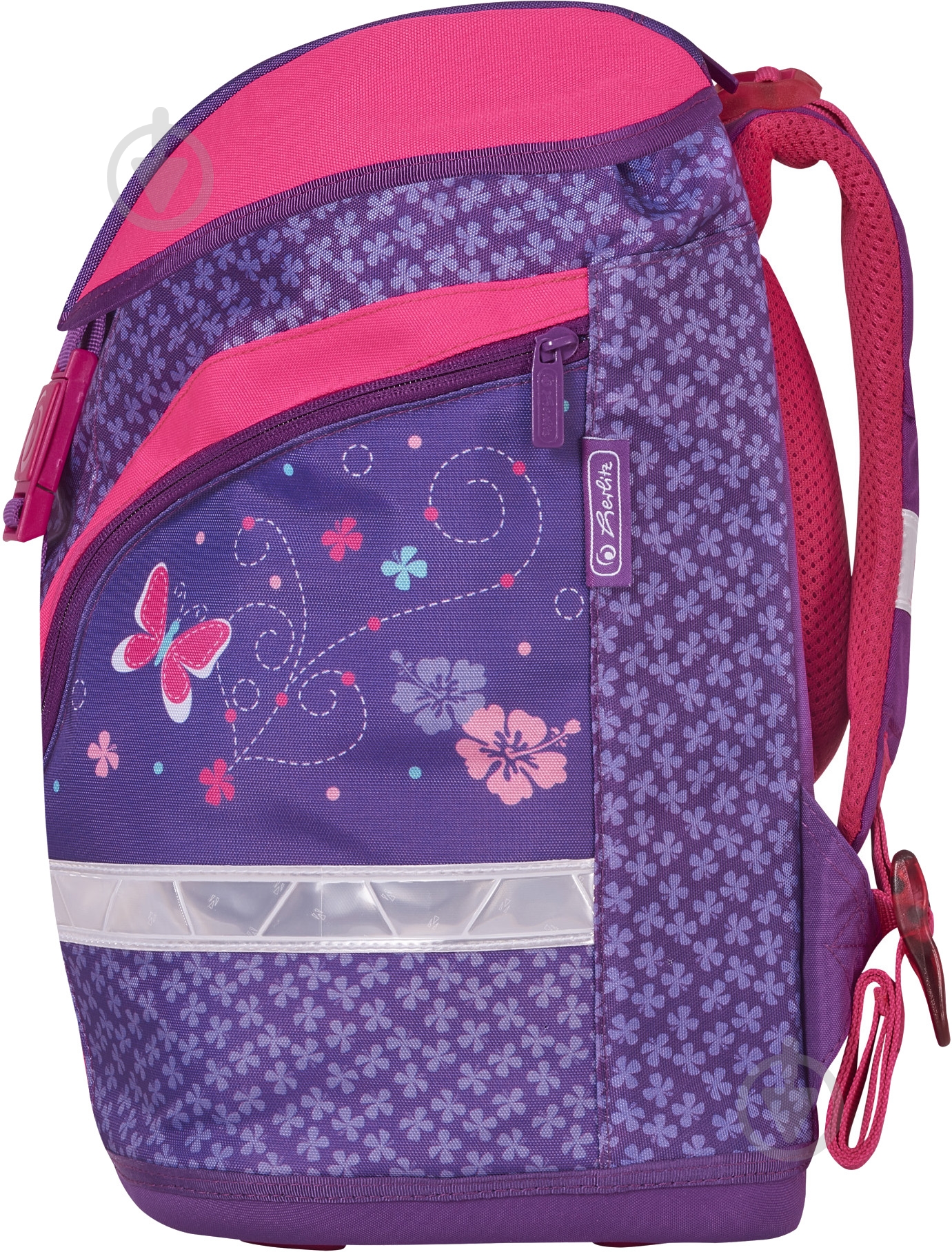 Рюкзак каркасный Herlitz Motion Plus Butterfly - фото 4