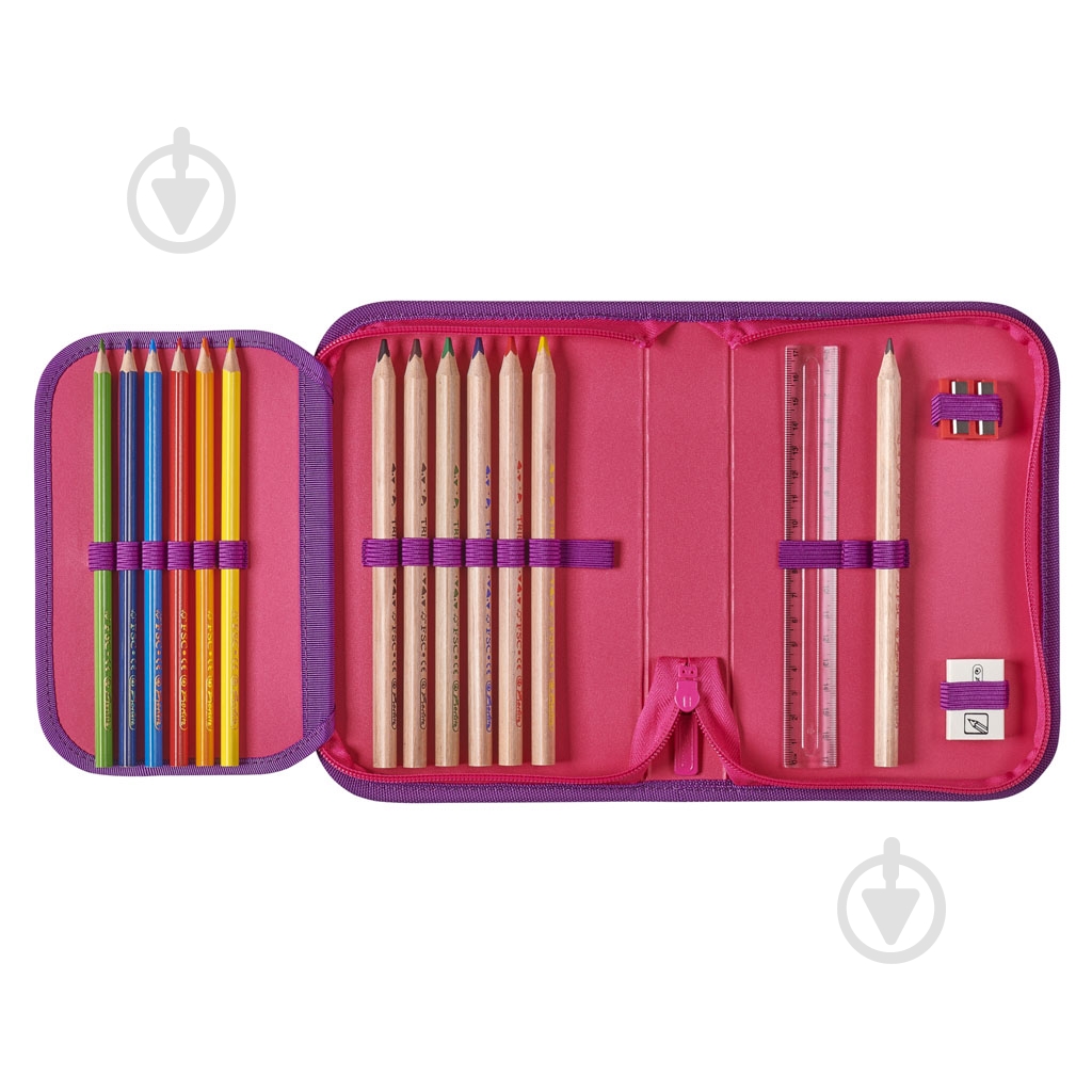 Рюкзак каркасный Herlitz Motion Plus Cubes Pink - фото 8