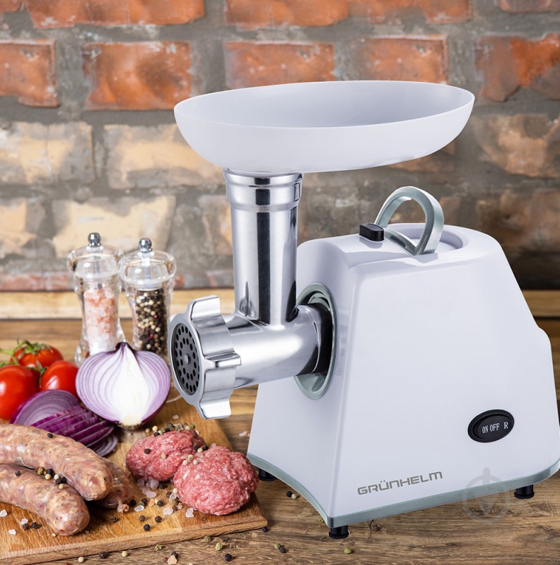 Мясорубка Grunhelm AMG145W - фото 2 Мясорубка Grunhelm AMG145W - фото 2
