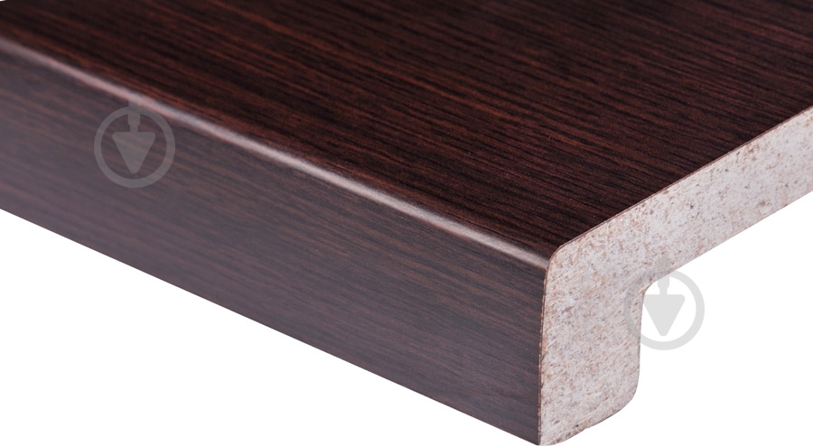 Подоконник Topalit Mono 350х18 мм венге тип покрытия: ламинация - фото 1 Подоконник Topalit Mono 350х18 мм венге тип покрытия: ламинация - фото 1